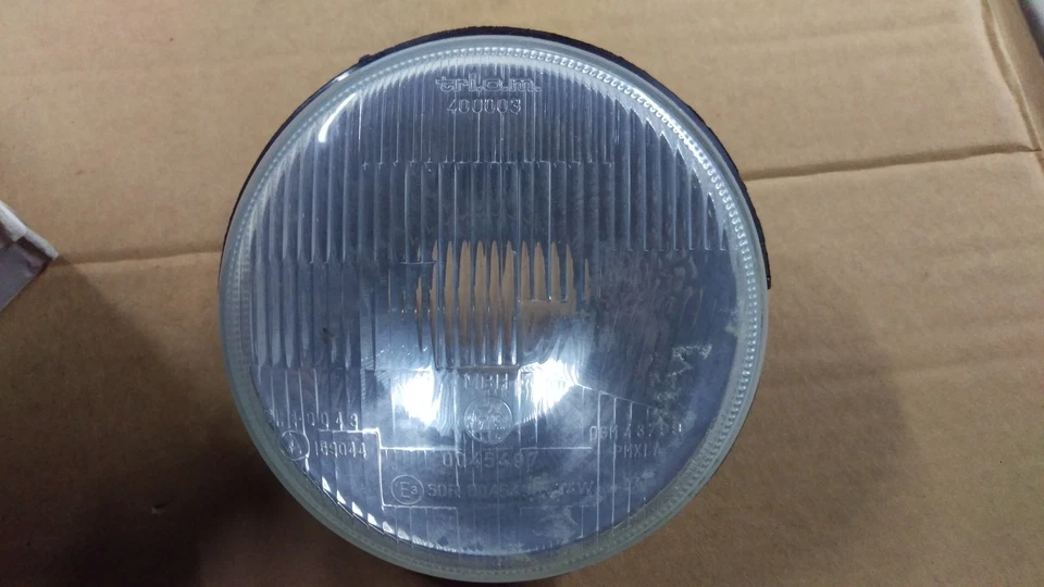 252289 FANALE ANTERIORE FARO PROIETTORE ORIGINALE PIAGGIO VESPA COSA 125 '81 '91 - Immagine 1 di 1