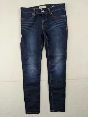 Pantalones de mezclilla Henry Belle súper ajustados al tobillo para mujer 29 mezcla de algodón azul Foto 1 de 4