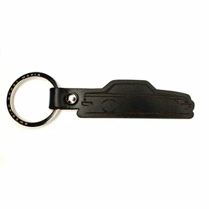 Volvo 240 Saloon Leather Keyring Keychain Made in the UK and hand finished - Picture 1 of 2