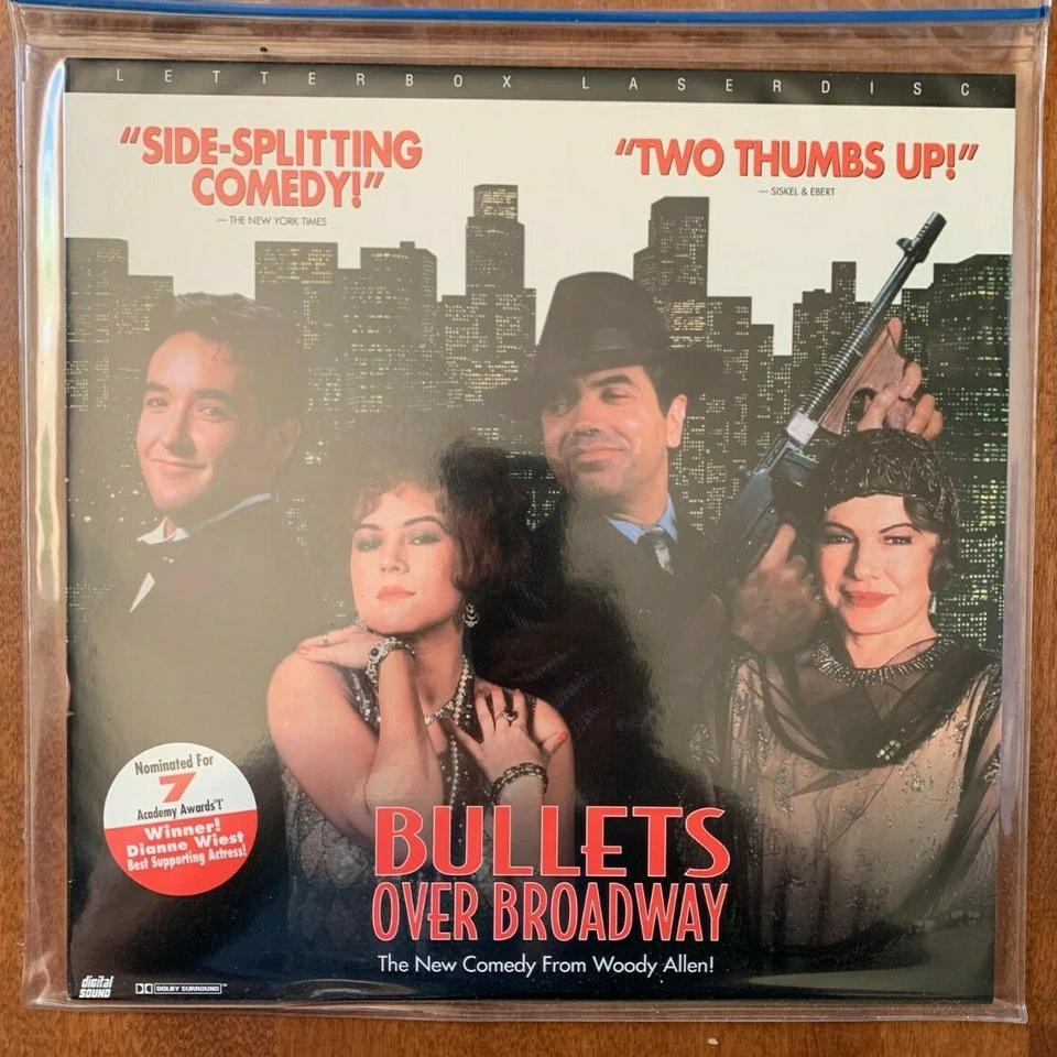 BULLETS OVER BROADWAY Laserdisc - Imagem 1 de 1