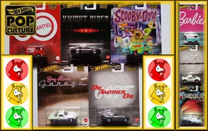 Surtido de cultura pop Hot Wheels - elige y elige - HXD63 - Imagen 1 de 14