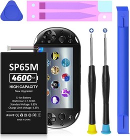 SHENMZ PS Vita 1000 Battery [2025 Version] - 4600mAh 0 Cycle Replacement for Son