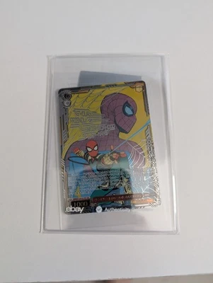 2025 Weiss Schwarz Japanese Marvel Vol.3 Spider-Man MAR/S124-051EX SEC - Image 1 of 2
