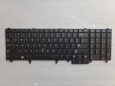 Teclado negro retroiluminado para computadora portátil Dell Precision M4600 M6600 EE. UU. HG3G3 Foto 1 de 3