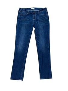 Bullhead Black Regular Skinny Jeans Blue Size 13 Juniors 32”X 30” Rise 8.5” - Picture 1 of 12