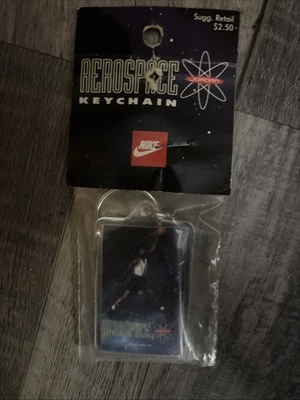 1993 Nike Майкл Джордан аэрокосмический брелок 🔥РЕДКАЯ ВИНТАЖНАЯ ОРИГИНАЛЬНАЯ УПАКОВКА 🔥 - Изображение 1 из 2