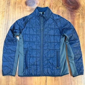 Smartwool Boy's Jacket XL Puffer Navy Full zip Hiking Outdoor Merino Wool H3-20 - Picture 1 of 7