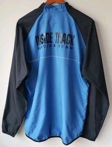 Herren Adidas Windbreaker Jacke Pullover Inside Track Racing Team Größe M - Bild 1 von 13