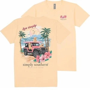 Simply Southern Ladies Simply Dogs T-Shirt SS-SIMPLYDOGS-SUN - Picture 1 of 6