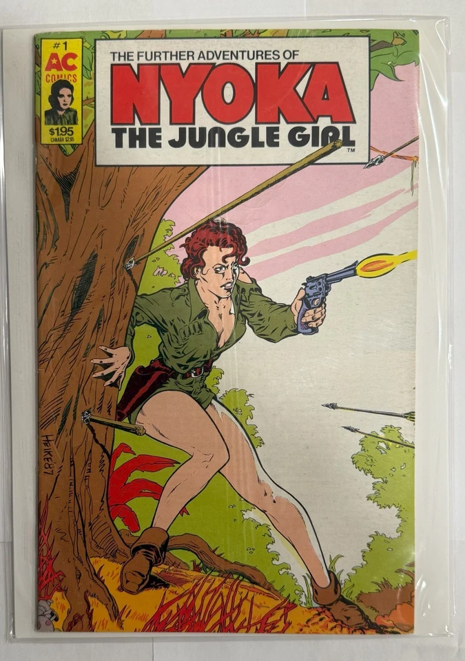 The Further Adventures of Nyoka the Jungle Girl #1 (Americomics AC Comics March 1988)
