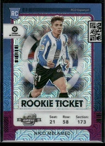 2021-22 Panini Chronicles #296 Nico Melamed Rookie Ticket Purple Mojo - Picture 1 of 2