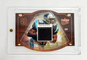 MINT GAME USED JERSEY DIE-CUT STEPHEN DAVIS 2004 Fleer Ultra Gridiron Producers - Picture 1 of 2