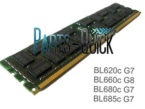 8GB DDR3 HP ProLiant BL620c G7 BL660c G8 BL680c G7 BL685c G7 PC3L-10600 Memory - Picture 1 of 1