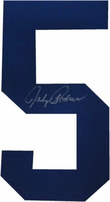 Johnny Podres Hand Signed Jersey #5 ONLY Brooklyn Dodgers for YOUR CUSTOM JERSEY - Image 1 of 2