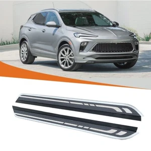 2 PIEZAS estribo apto para Buick Encore GX 2024 2025 escalón lateral Nerf bar escaleras - Imagen 1 de 6