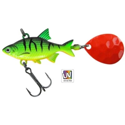 Spin-Jig Zink 4cm 16g Firetiger / JENZI - Bild 1 von 3