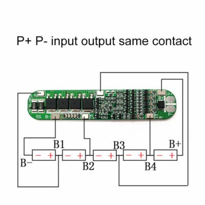 BMS 5S LI-ION BATTERY CHARGER LITHIUM PROTECTION BOARD 18650 18,5V 21V 15A