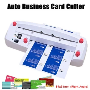 Automatic Name Card Slitter Business Card Cutting Machine Name Card Cutter - Picture 1 of 8