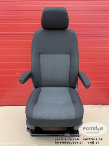 VW T6.1 T6 T5 Beifahrersitz passenger seat | UK driver comfort base DOUBLE GRID - Imagen 1 de 1