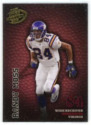 2003 Playoff Hogg Heaven Randy Moss Minnesota Vikings #83 - Image 1 of 2