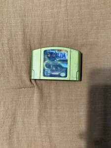 The Legend Of Zelda Majoras Mask N64 Holographic Gold - Picture 1 of 2
