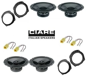 CIARE CW170Z CZ170 Kit 4 casse FIAT BRAVO II CROMA  STILO LANCIA DELTA CONN/SUPP - Foto 1 di 6
