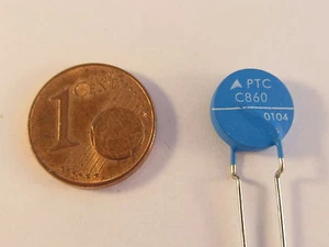 10 Stück - EPCOS PTC 120° Thermistor für Überstrom-Schutz B59860-C120-A70 -10pcs - Bild 1 von 3