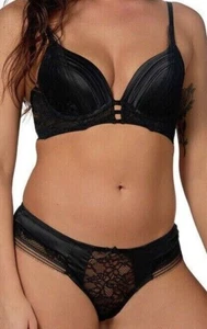 After Eden Toonya Push-up BH mit Bügel Gr.70-80 A B C D Schalen String/Slip - Picture 1 of 33