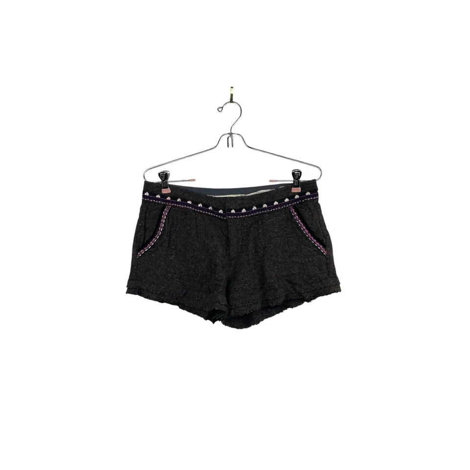 Free People Wool Blend Shorts Size 2 - Image 1 of 4