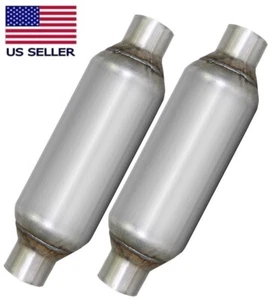 3" Performance Round Single Chamber Muffler ( Qty2) - Picture 1 of 6