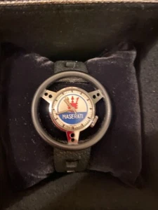 Maserati 1960's STEERING WHEEL WATCH, RARE - Picture 1 of 4