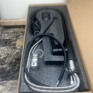 TYIMOK Kitchen Faucet W/ Pull Down Sprayer Single Lever Black NEW - Picture 1 of 4