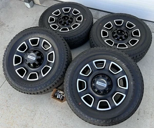 PLATINUM F-350 20" FORD OEM FACTORY WHEELS TIRES RIMS LARIAT LIMITED F-250 TPMS - Picture 1 of 24