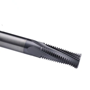 3/8-16 UNC Solid Carbide Thread end Mill - AlTiN Coated - Picture 1 of 4