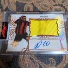 ronaldinho autograph card messi ronaldo  Barcelona topps panini Trading cards