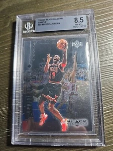 1998-99 Black Diamond Sample /0000 #23 Michael Jordan BGS 8.5 NM-MT - Picture 1 of 2