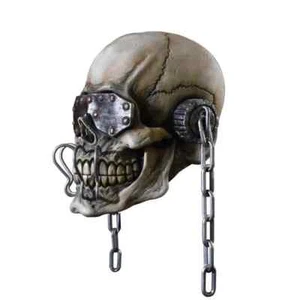 Halloween MEGADETH VIC RATTLEHEAD Latex Deluxe Mask TOTS Officially Licensed - Picture 1 of 3