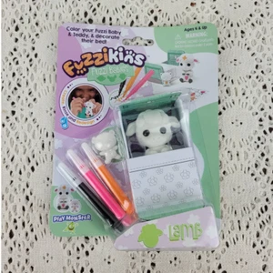 Fuzzikins Fuzzi Babies Color your own Lamb Kids Toy, Rinse, and Redesign, Toy 4+ - Picture 1 of 5