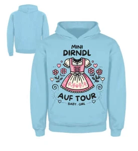 Dirndl Auf Tour Kinder Hoodie Schützenfest Bayern Geschenk Mitbringsl - Bild 1 von 4