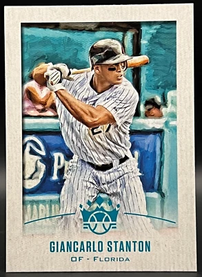 2019 Panini Diamond Kings - 2002 DK Retro #DK02-GS Giancarlo Stanton - Image 1 of 2
