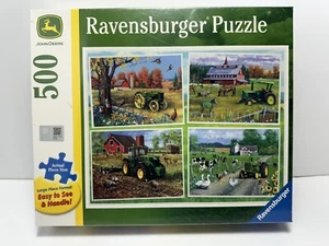 John Deere Ravensburger 500 Piece Puzzle 168378 Sealed - Picture 1 of 3