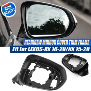 Left Rearview Mirror Cover Frame Holder Shell For 15~20 Lexus NX300 RX350 RX450h - Picture 1 of 11