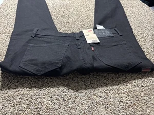 LEVI'S 511 JEANS UOMO SLIM NERO TAGLIA 31X30 - Foto 1 di 4