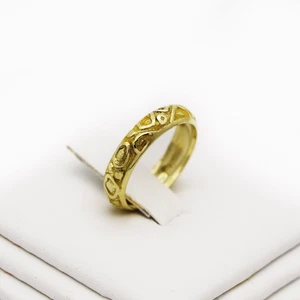 Tiffany & Co. 18K Yellow Gold Motif Band ring - Picture 1 of 4