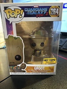 Funko Pop! Vinyl: Marvel - Groot (w/ Candy Bowl) - Hot Topic (Exclusive) #264 - Picture 1 of 4