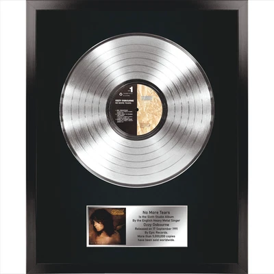 Ozzy Osbourne - No More Tears / LP Platinum 12"/ Souvenir in black frame / Rock - Image 1 of 4