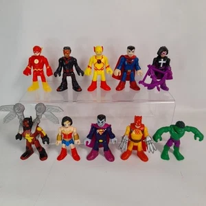 10 X Imaginext DC Marvel Superhero Inc Wonder Woman Figures Bundle Collection - Picture 1 of 12