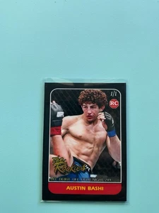 2025 P4P MMA THE ROOKIES AUSTIN BASHI RC CUSTOM CARD 1/1 UFC ACEO - Picture 1 of 2