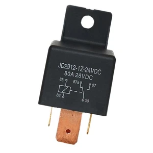 jd2912-1z-24vdc auto motorrad dc28v 80a 5pin umschalter spdt relais - Picture 1 of 2