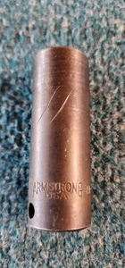 Armstrong 19-718A 3/8" Drive 6-Point 9/16" Deep Impact Socket USA! Grind Mark. - Picture 1 of 14